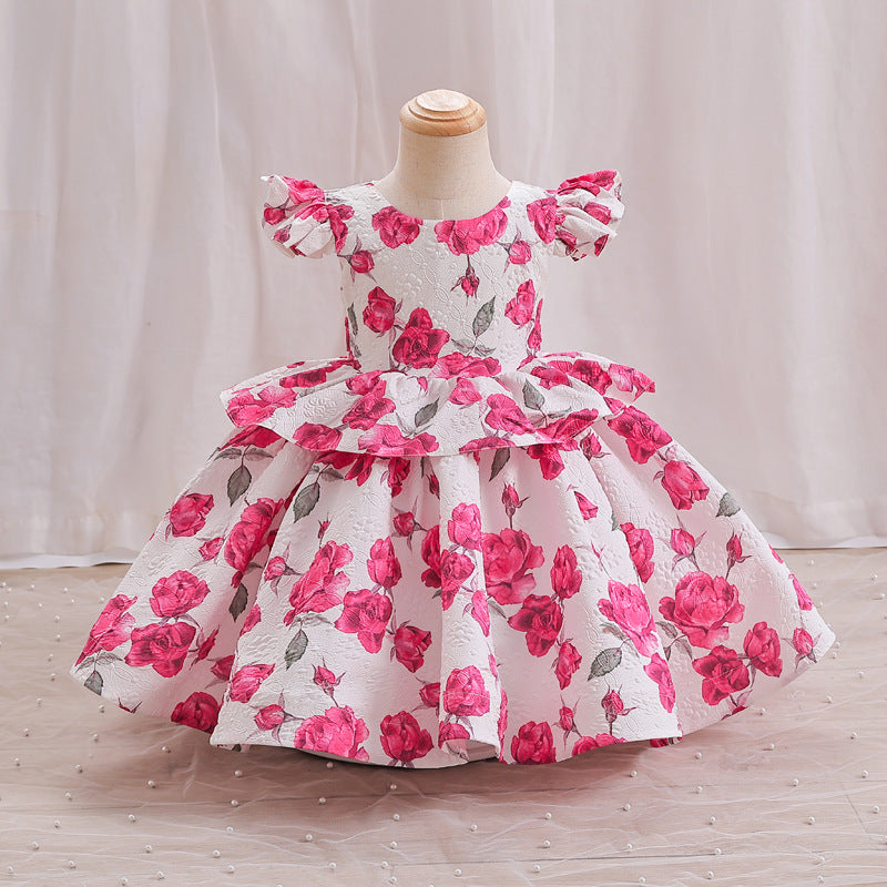 Vestido Infantil Florzinhas