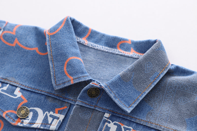 Conjunto Infantil Jeans Ursinhos 3 Peças