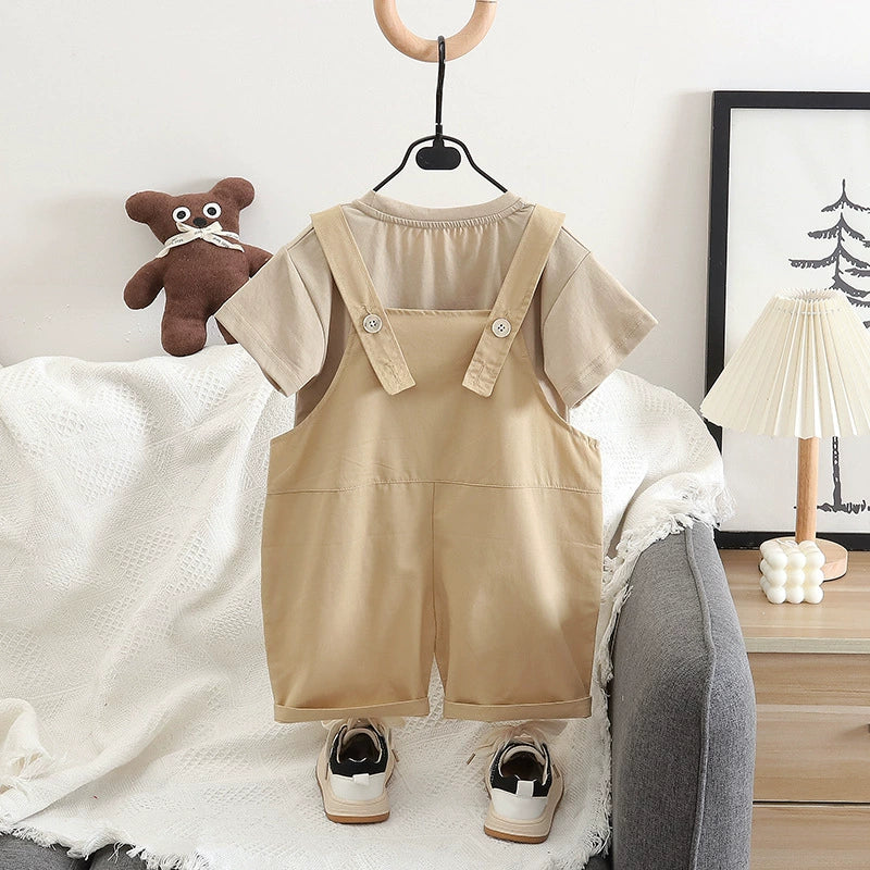 Jardineira Infantil Leãozinho