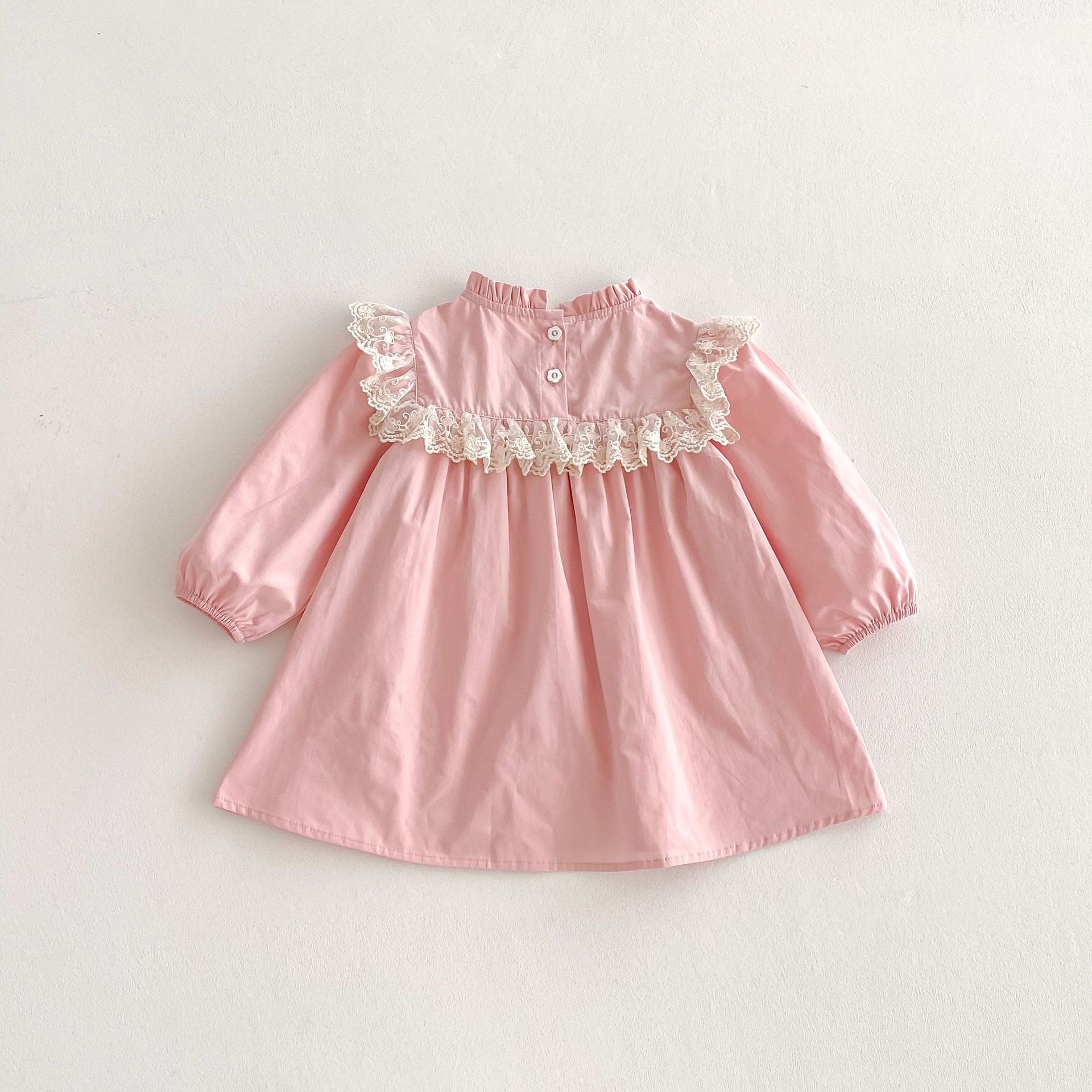Vestido Infantil Bordadinho Lacinho