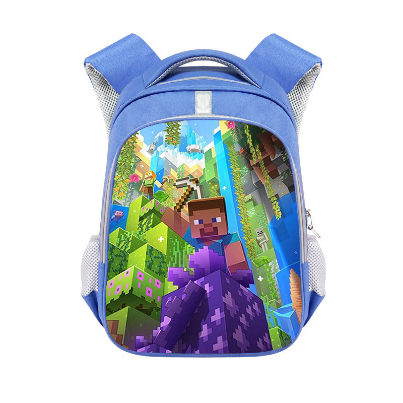 Mochila Escolar Infantil Minecraft