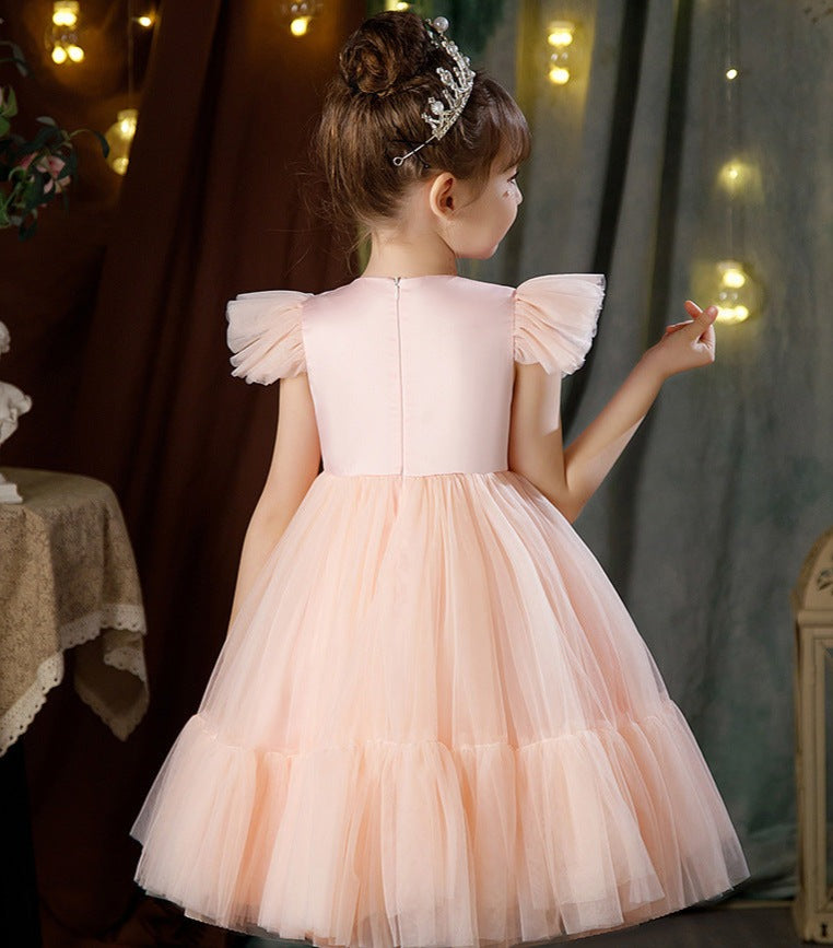 Vestido Infantil De Festa Tule