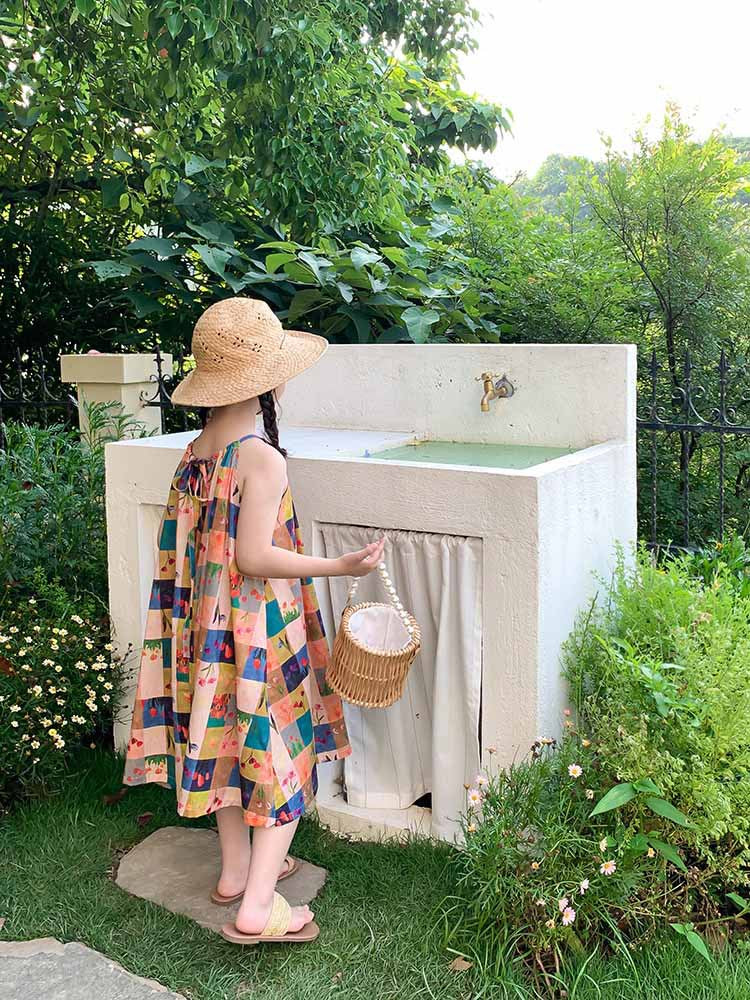 Vestido Infantil Verão Florzinhas