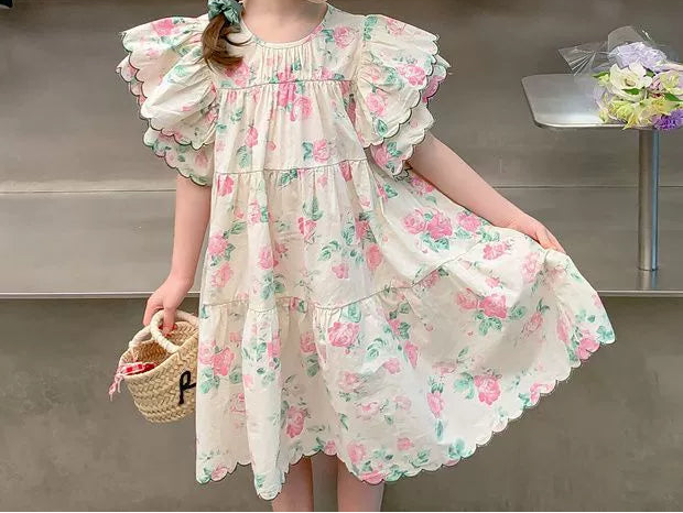 Vestido Infantil Floral