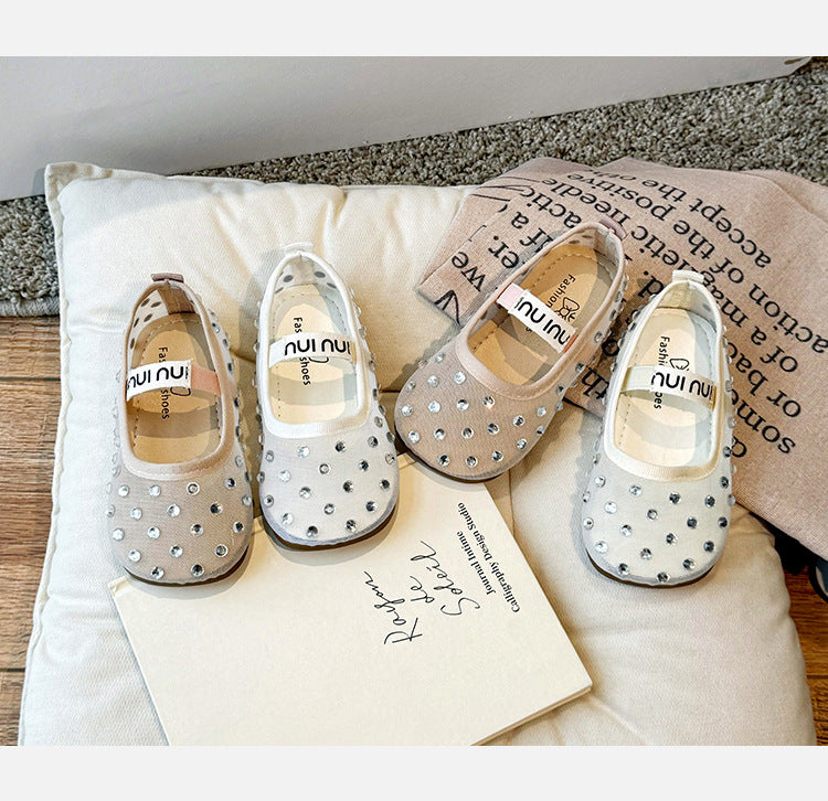 Sapato Infantil Feminino com Strass