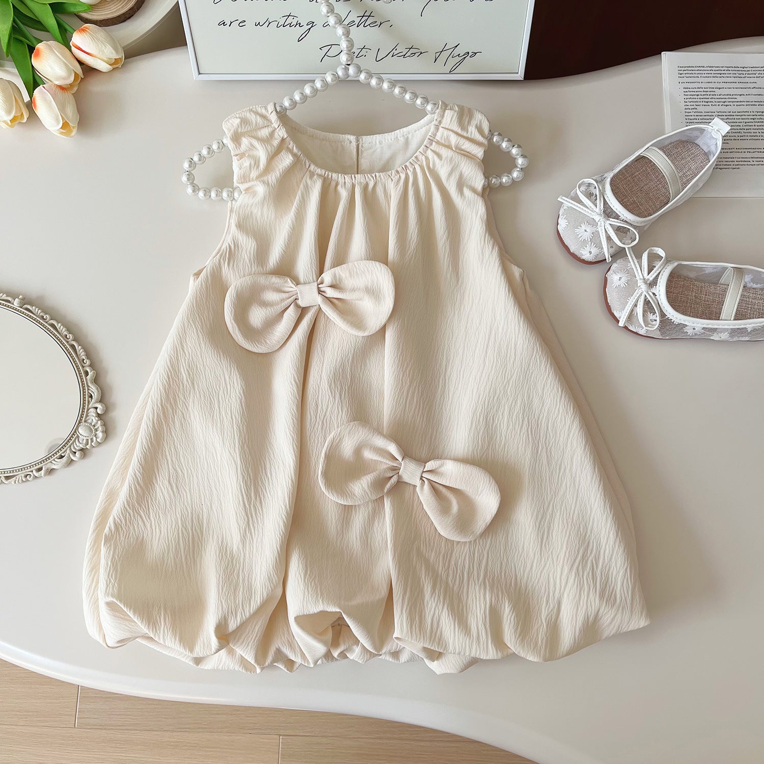 Vestido/Conjunto Infantil Lacinhos