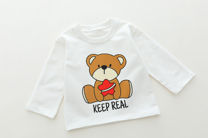 Conjunto Infantil Masculino 3 Peças Ursinho