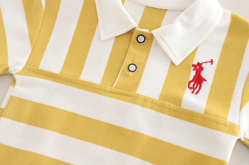Conjunto Infantil Masculino Polo Lístras