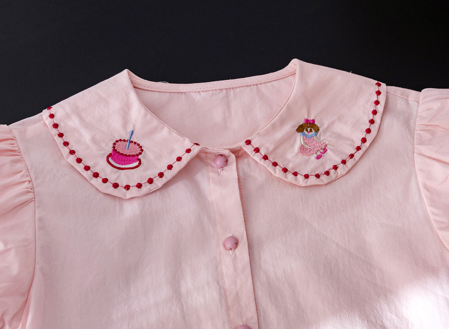 Blusa Infantil Feminina Rosa Golinha