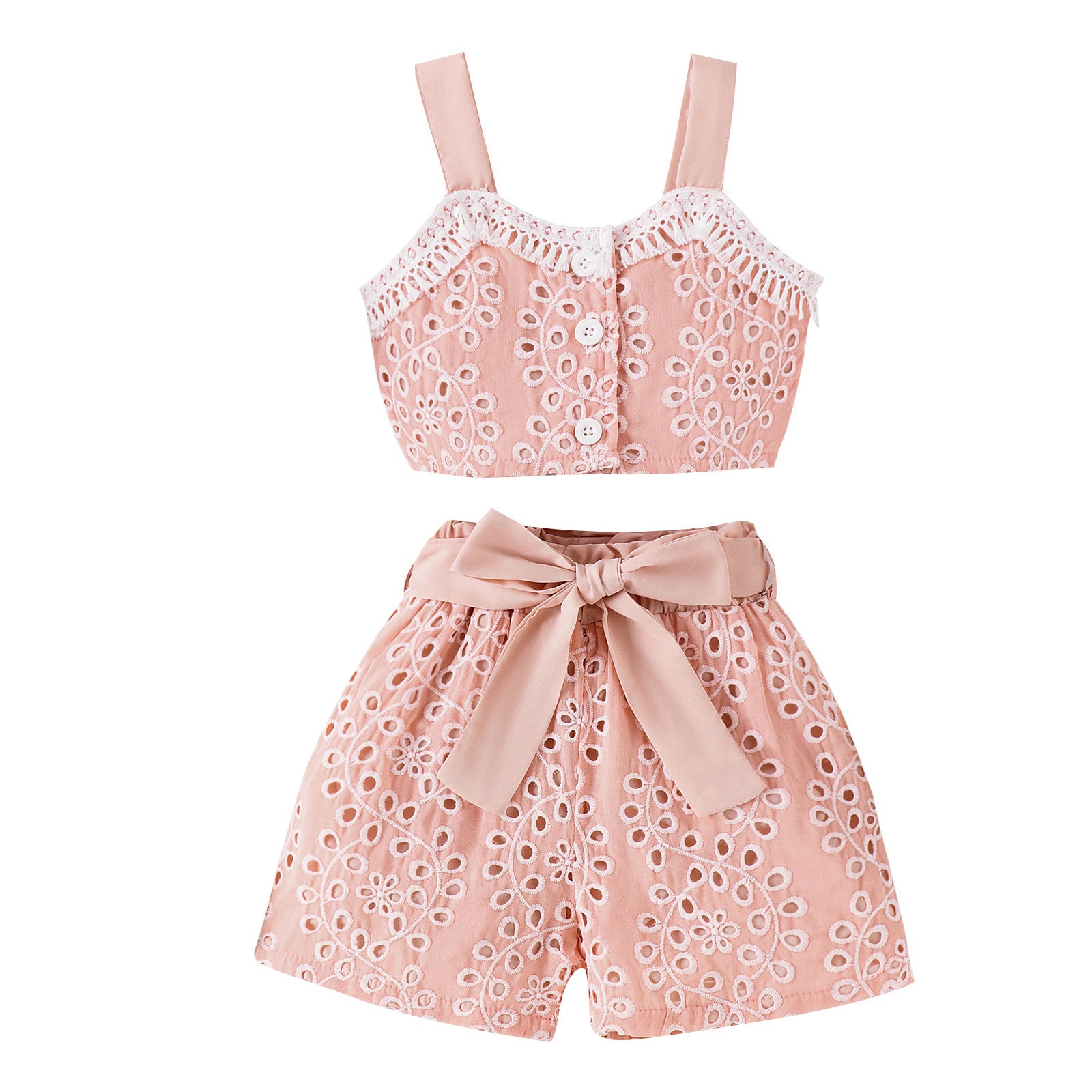 Conjunto Infantil Feminino Rosa Lese