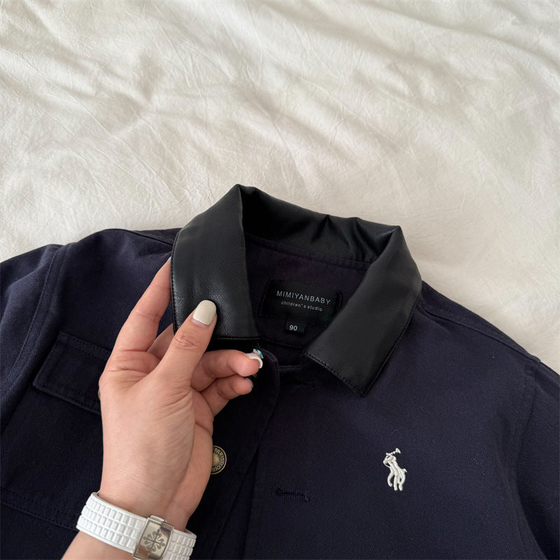 Jaqueta Infantil Masculina Polo Bolsinhos