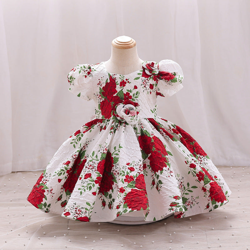 Vestido Infantil Florzinhas