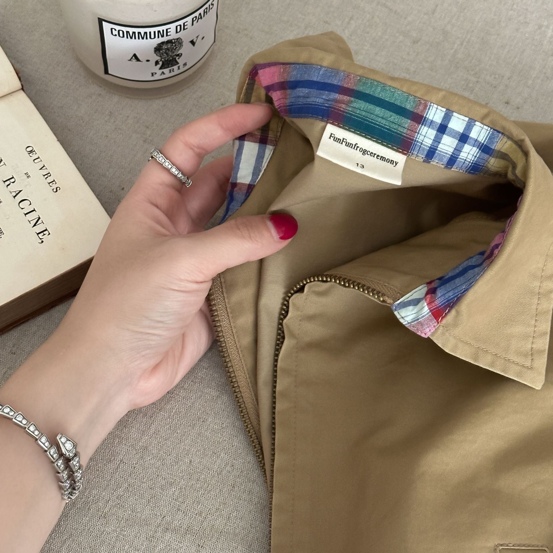 Jaqueta Infantil Masculina Bolsinhos Cavalinho