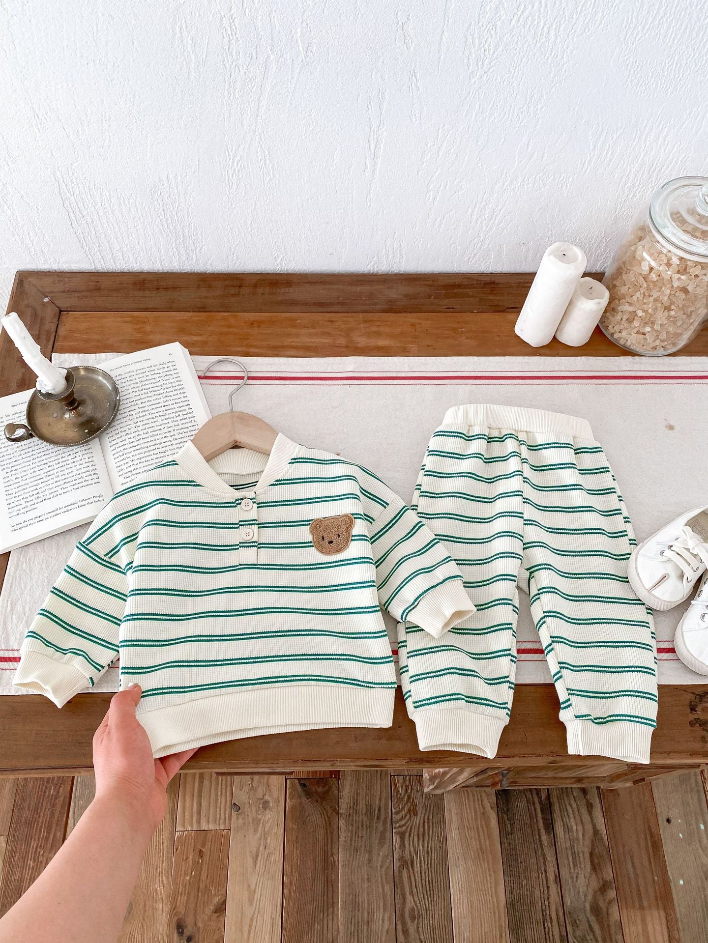 Conjunto Infantil Lístras Ursinho