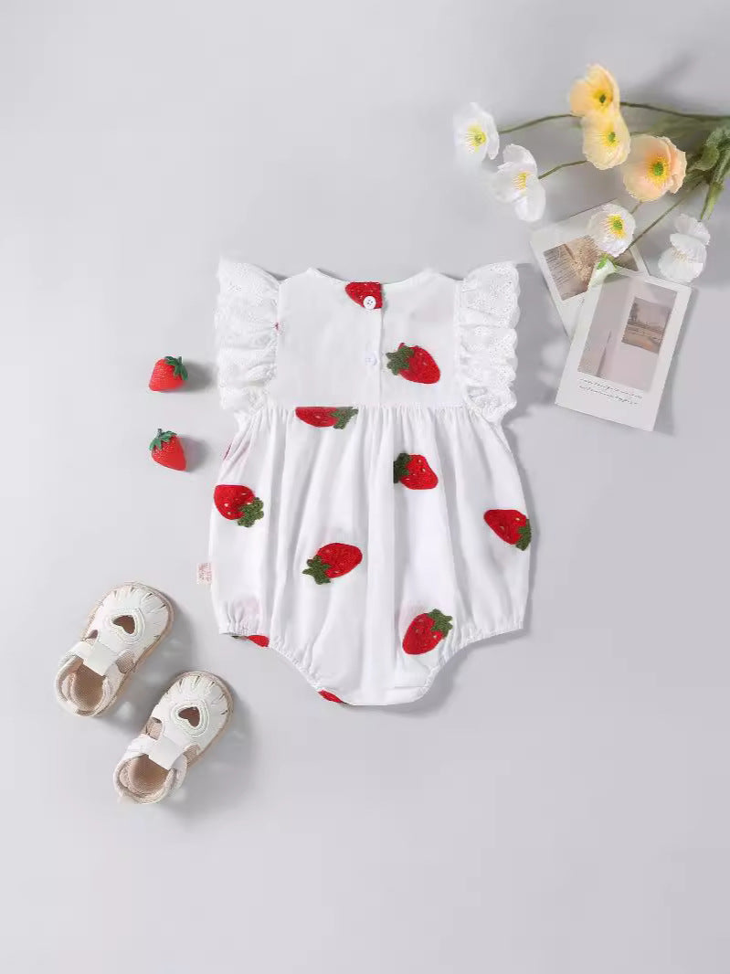 Body Infantil Feminino Moranguinhos