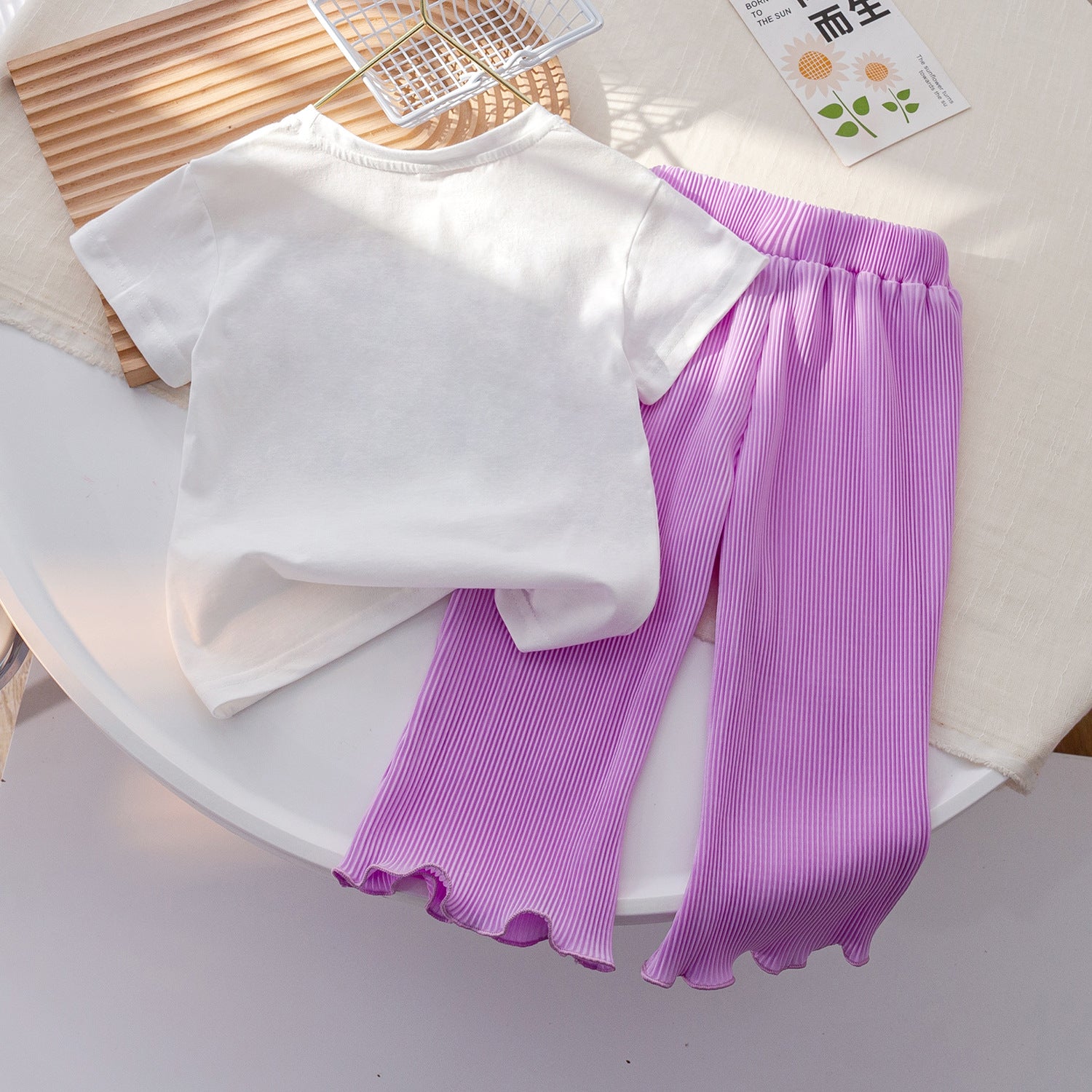 Conjunto Infantil Feminino Florzinhas