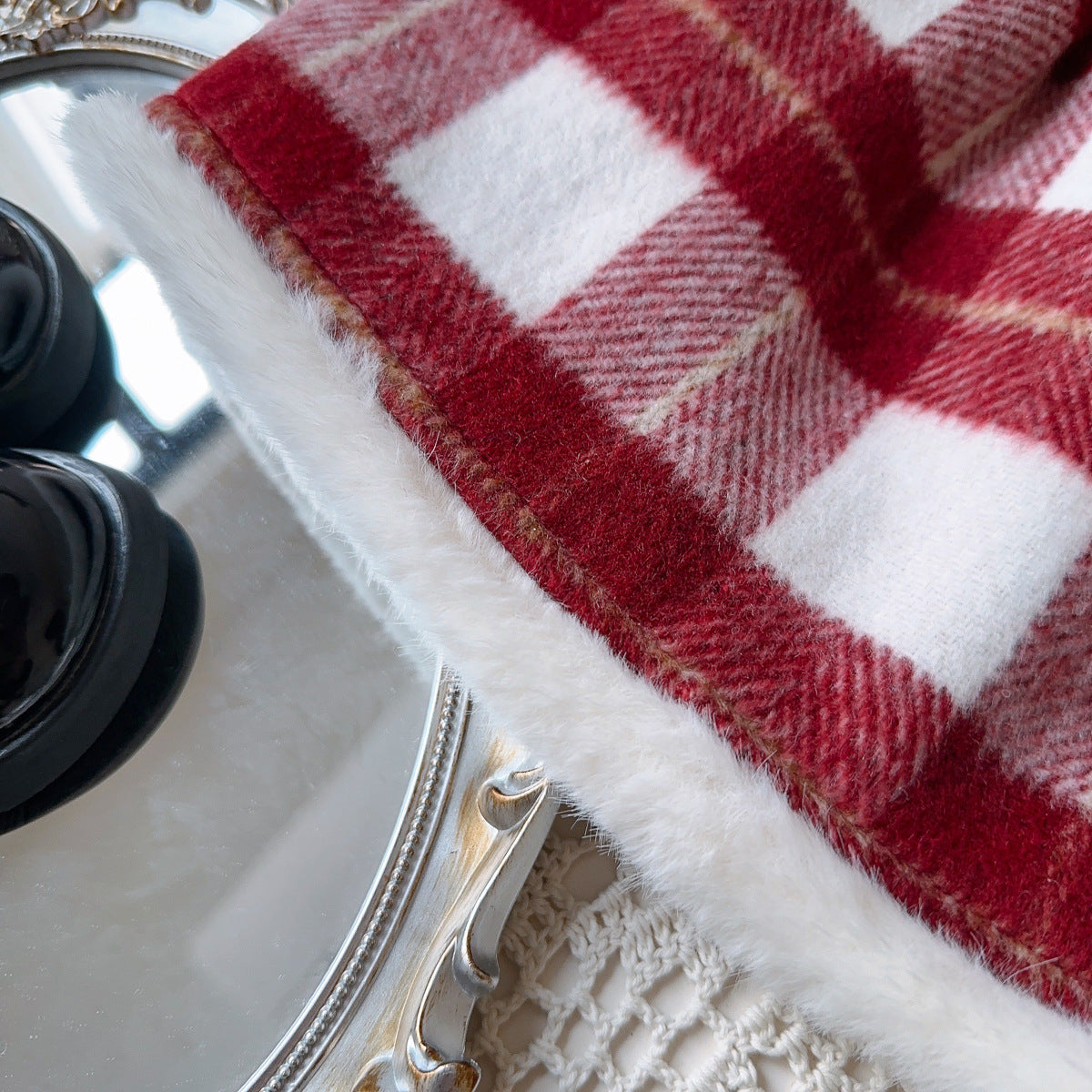 Conjunto Infantil Florzinha e Xadrez