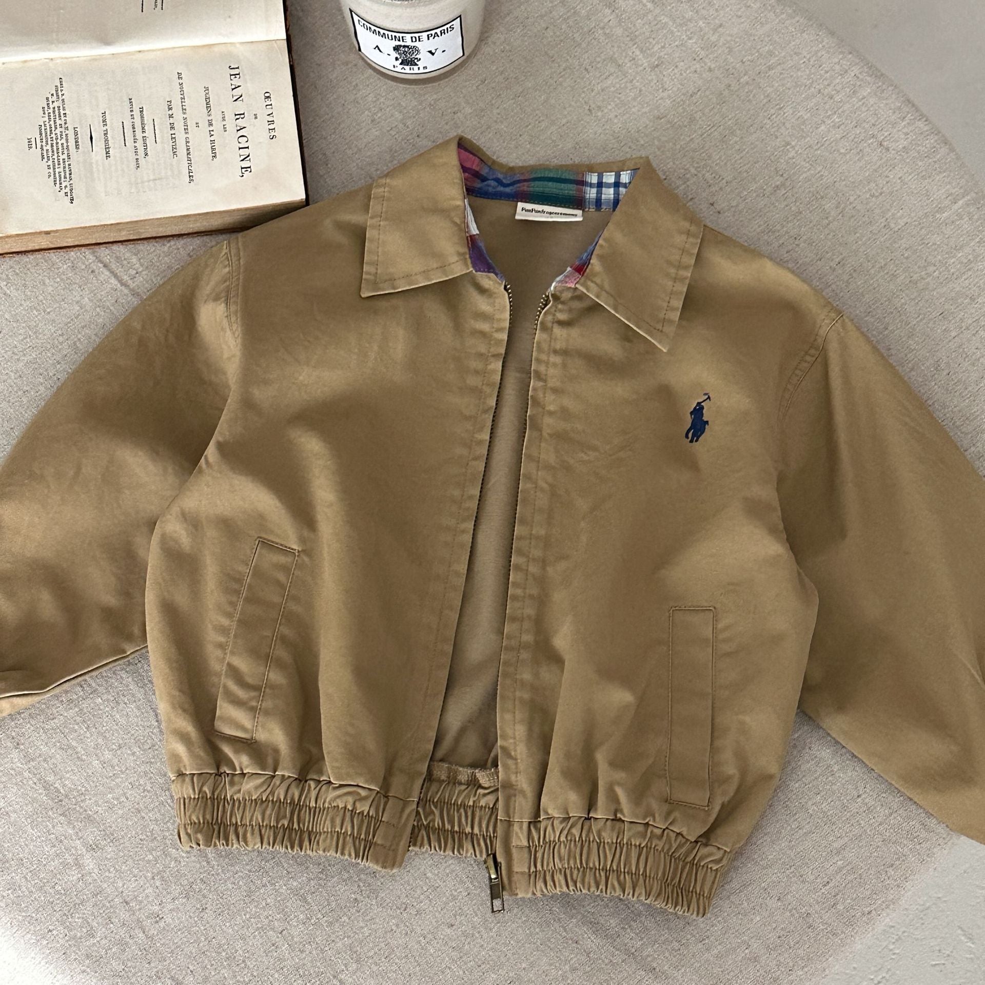 Jaqueta Infantil Masculina Bolsinhos Cavalinho