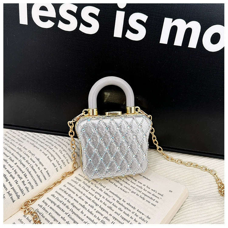 Bolsa Infantil Com Alça de Corrente