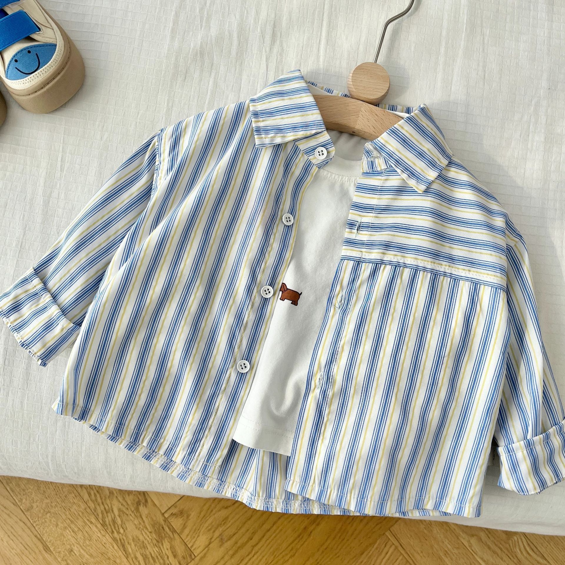 Camisa Infantil Masculino Lístras