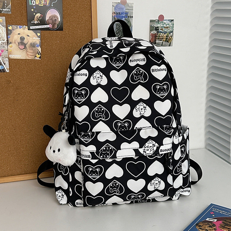 Mochila Infantil Coraçõeszinhos