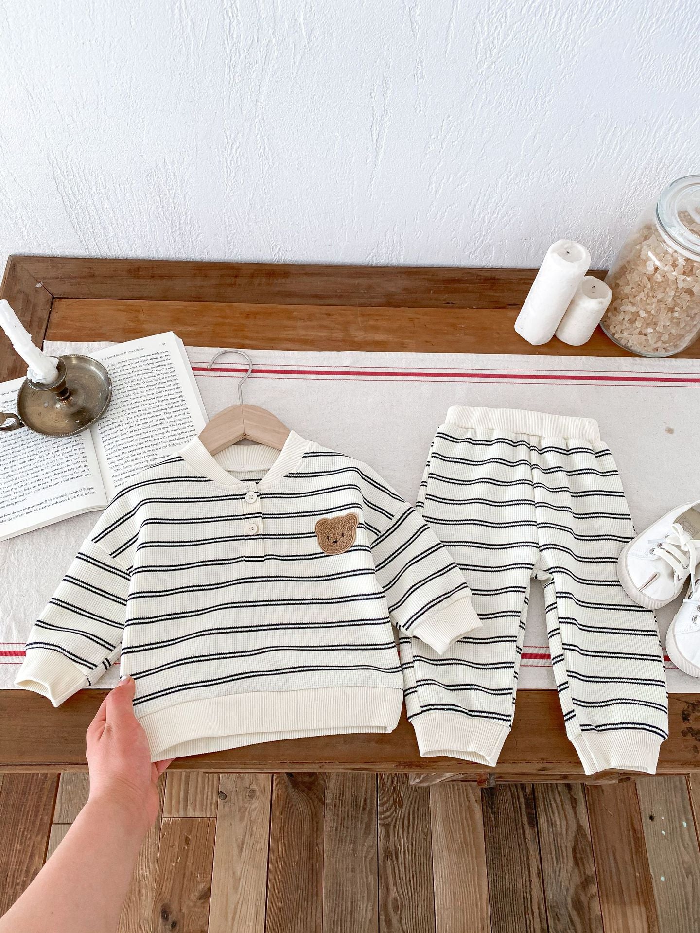 Conjunto Infantil Lístras Ursinho