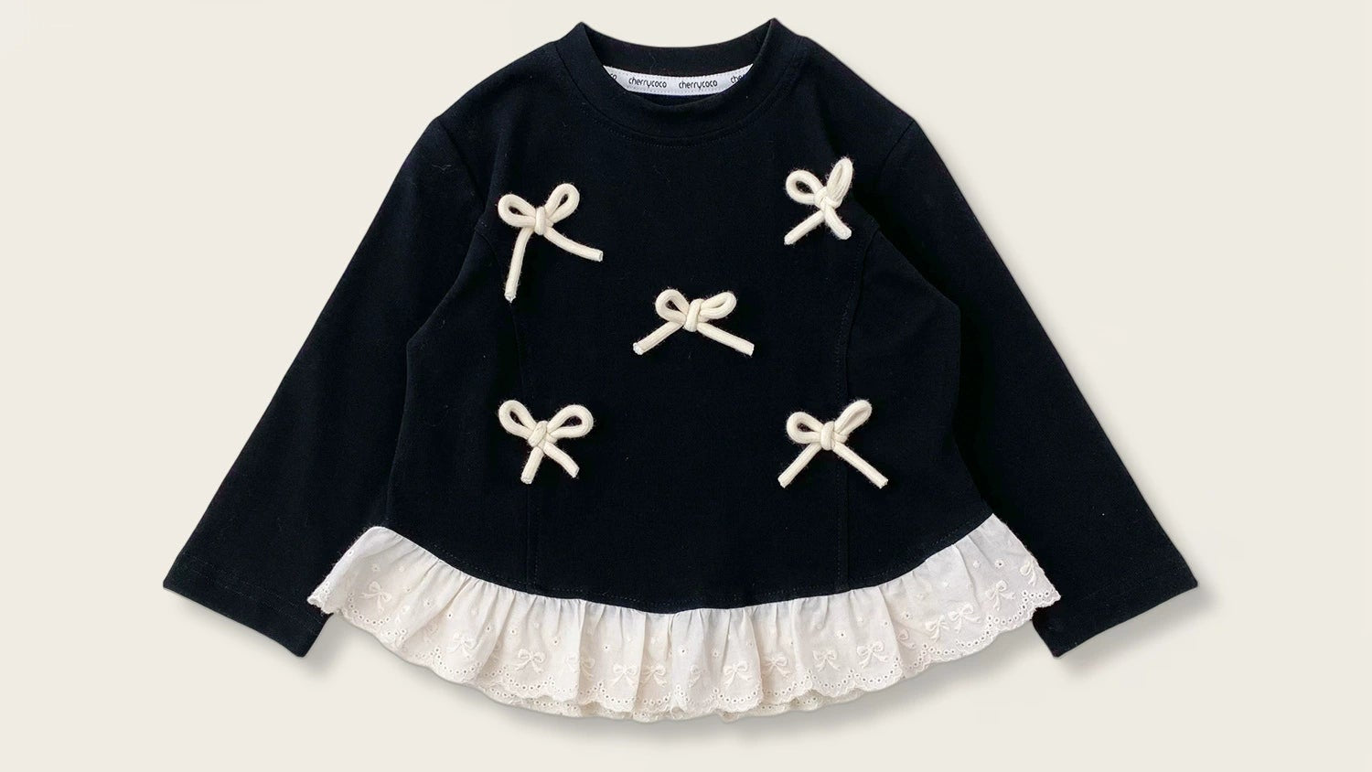 Blusa Infantil Inverno Lacinhos