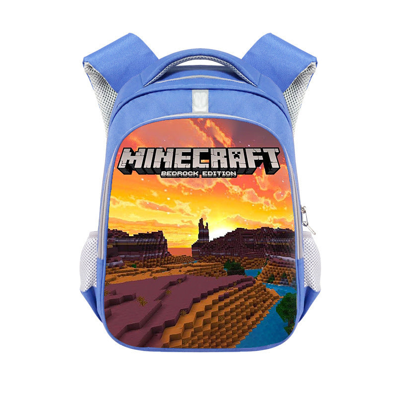 Mochila Escolar Infantil Minecraft