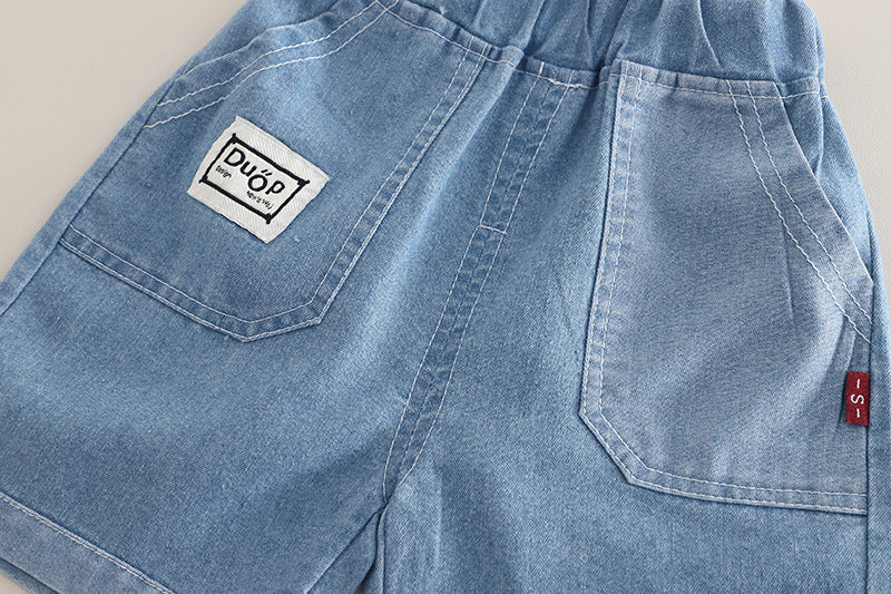 Conjunto Infantil Masculino Camisa e Jeans