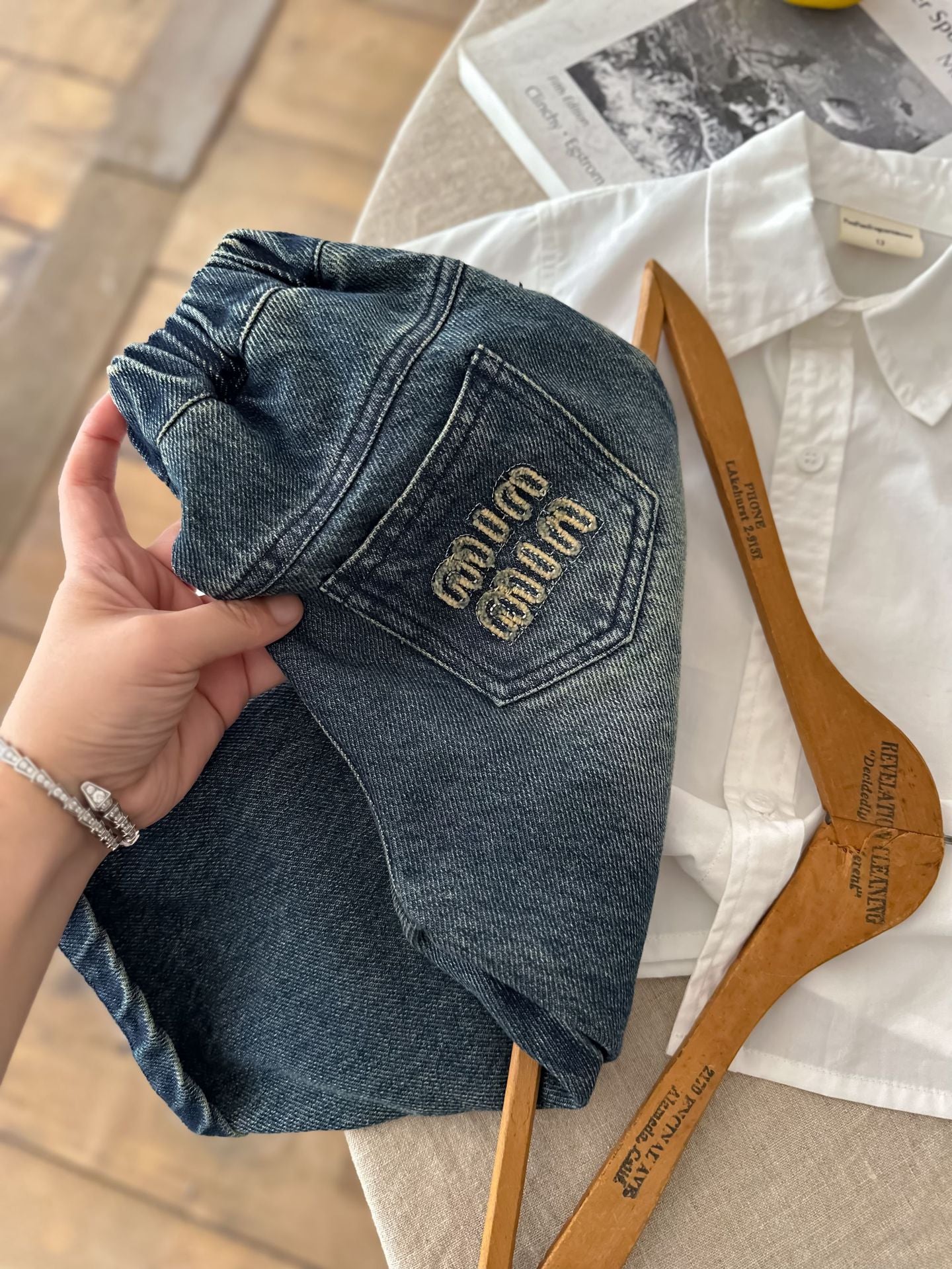 Calça Infantil Jeans M