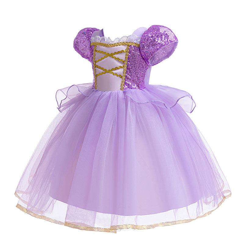 Vestido Infantil Princesa Sophia