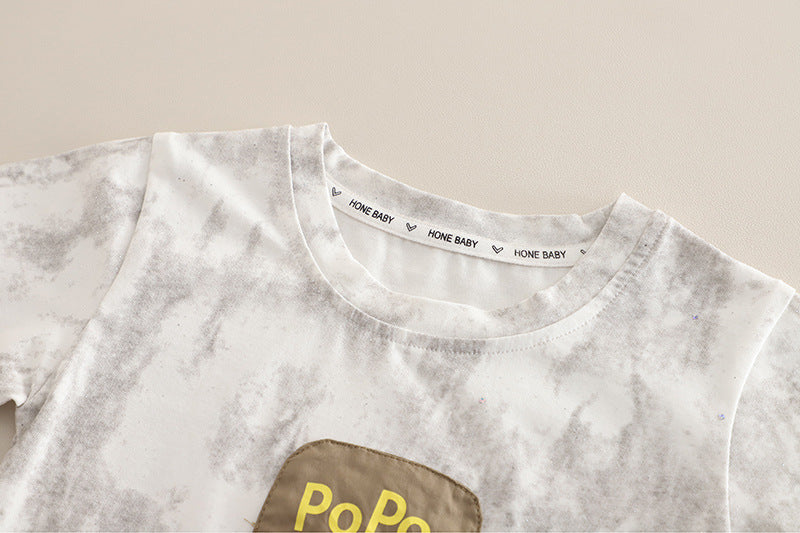 Conjunto Infantil Ursinho Bolsinhos