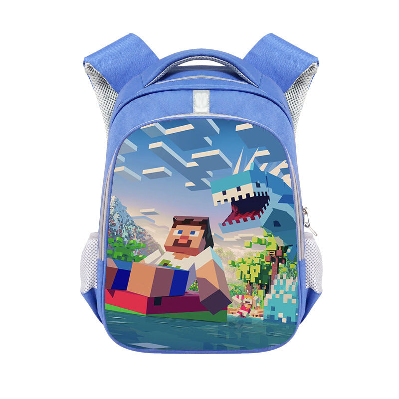 Mochila Escolar Infantil Minecraft