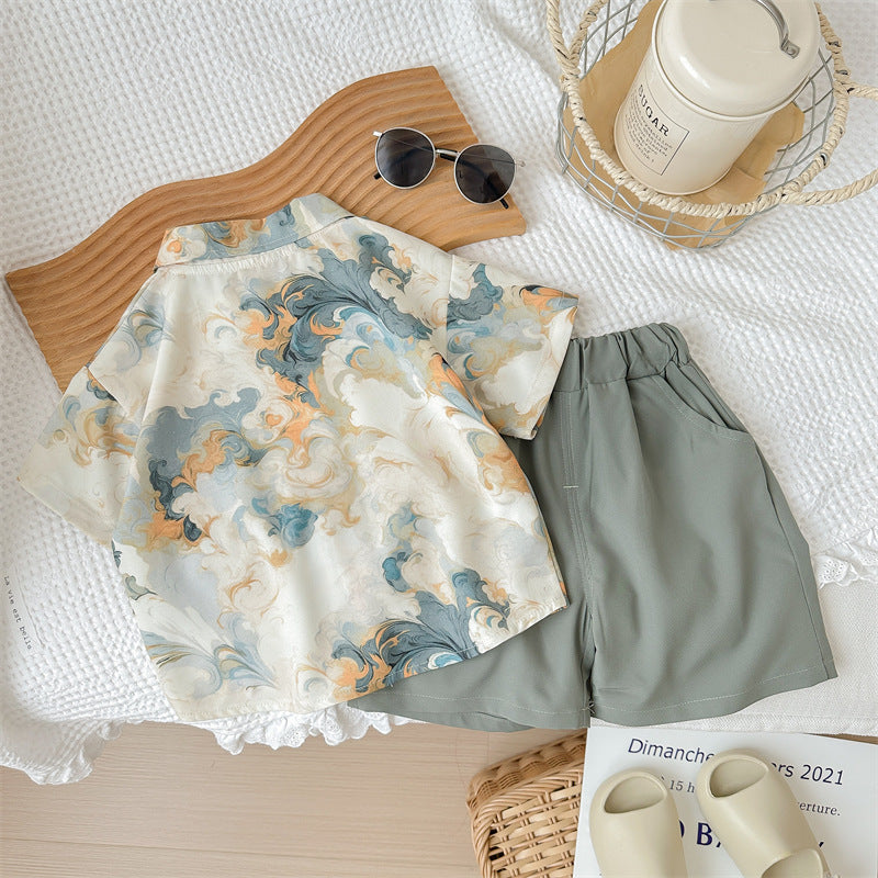 Conjunto Infantil Masculino Verão Estampas