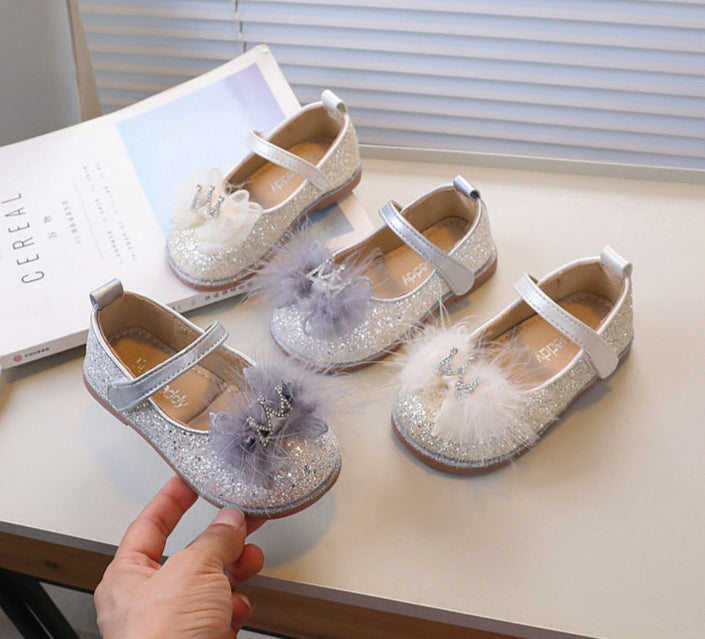 Sapato Infantil Princesinha Plumas