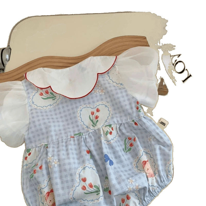 Body Infantil Feminino Florzinhas