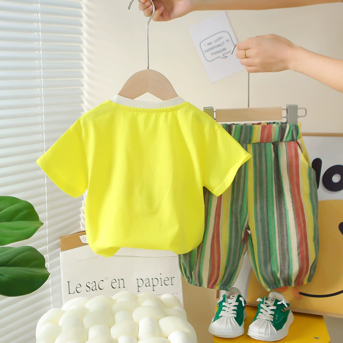 Conjunto Infantil Masculino Lístras Batatinha