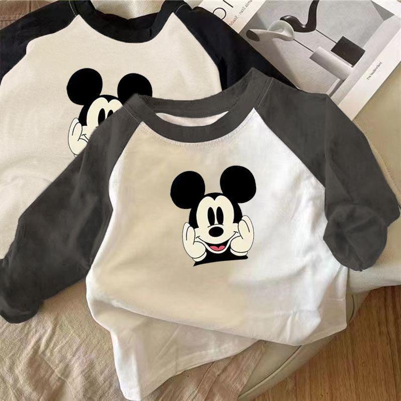 Blusa Manga Longa Mickey Mouse