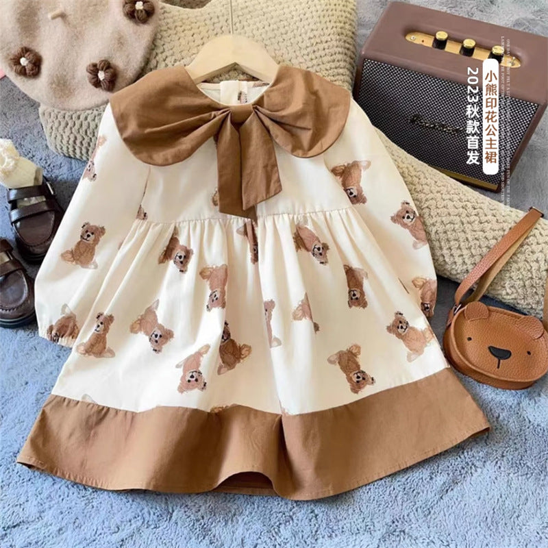 Vestido Infantil Laco Ursinhos