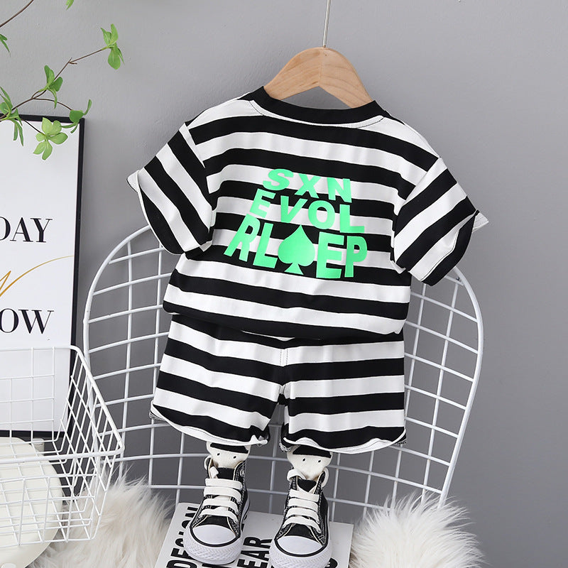 Conjunto Infantil Verão Masculino Lístras