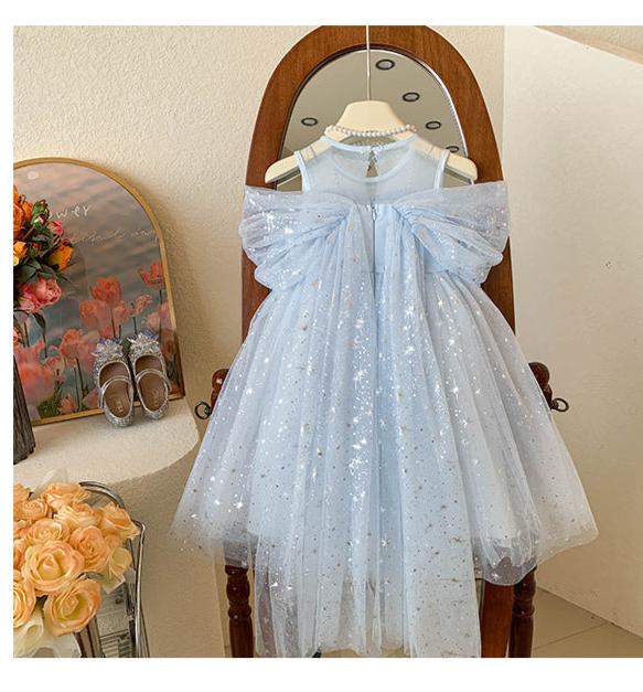 Vestido Infantil Princesa Brilhante