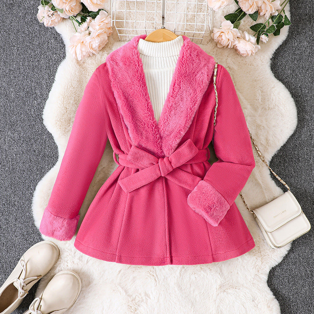 Casaco Infantil Pelinhos com Cintinho