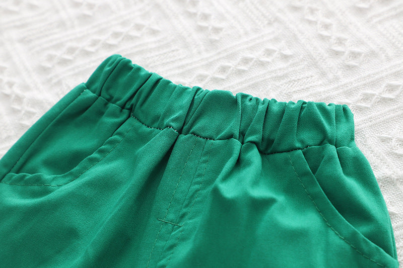 Conjunto Infantil Masculino Camisa Estampas