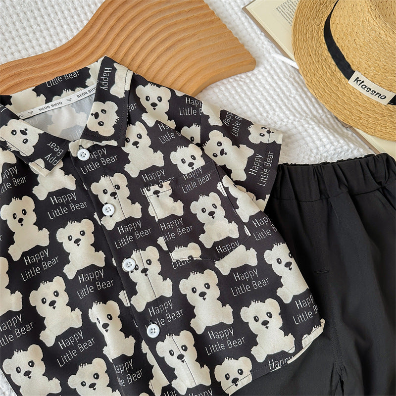 Conjunto Infantil Masculino Verão Estampas