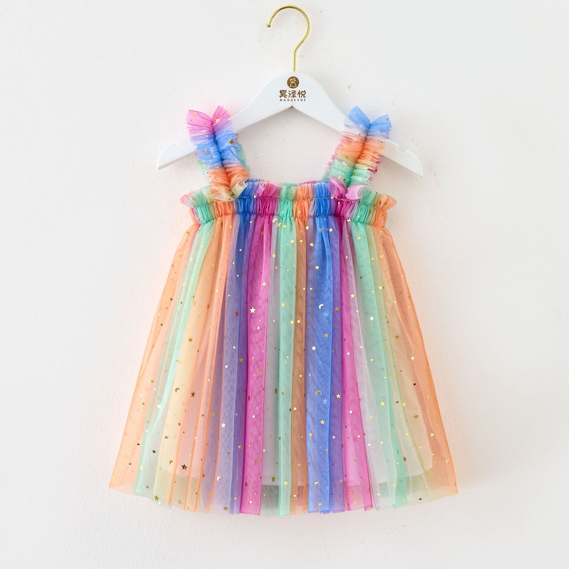 Vestido Infantil Colors Tule