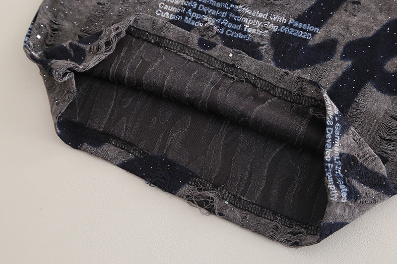 Conjunto Infantil Masculino Letras e Jeans