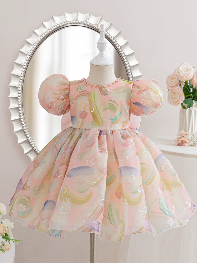 Vestido Infantil Love Cores