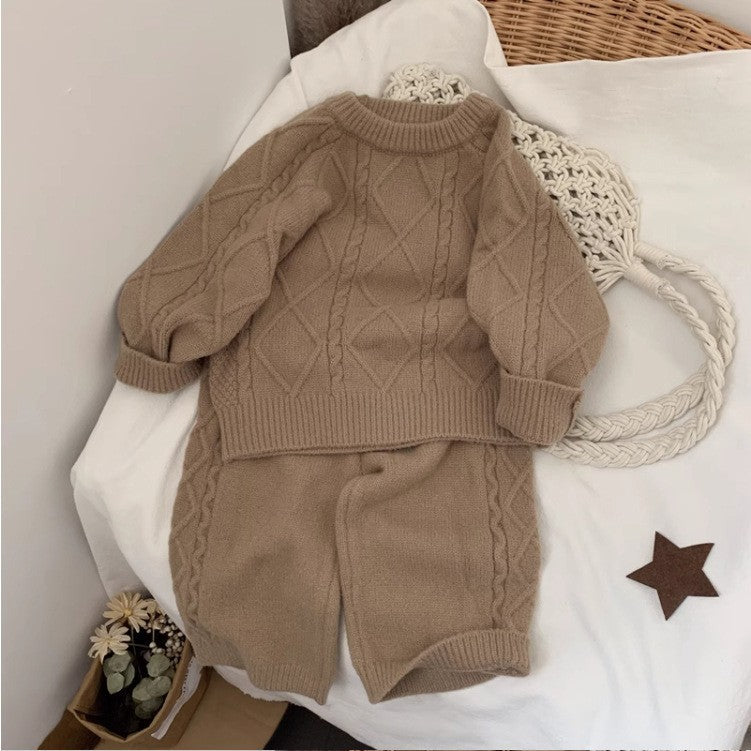 Conjunto Infantil Inverno Tricô