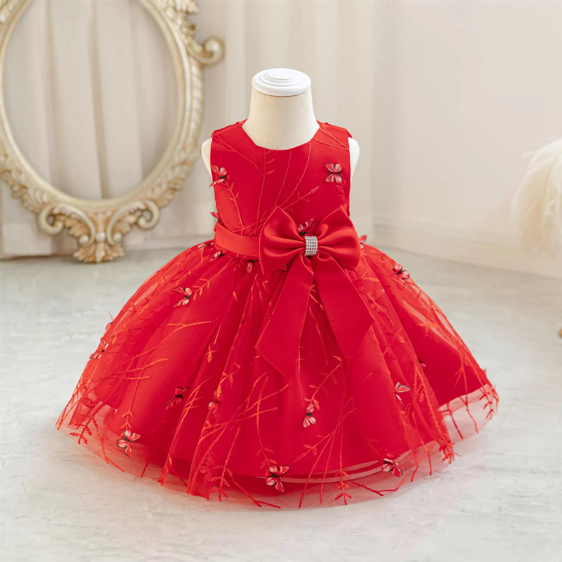 Vestido De Festa Laço Borboletinhas