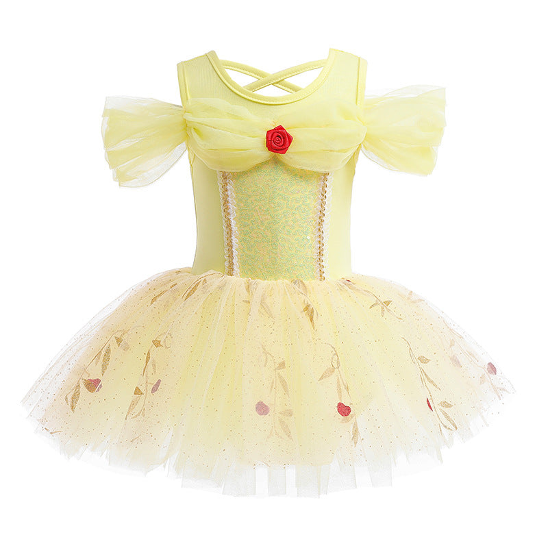 Vestido Infantil Princesas Da Disney